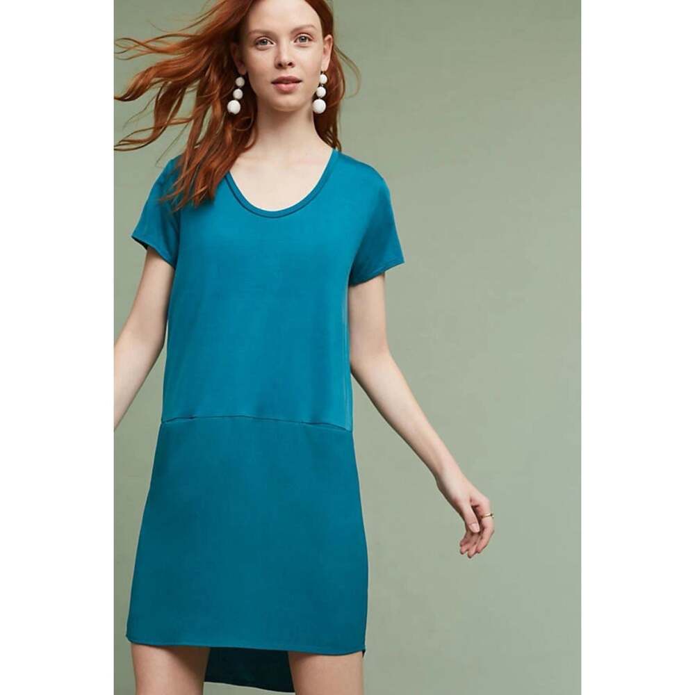 Anthropologie Dolan Left Coast Collection Loren Tunic Shift Dress Size Large